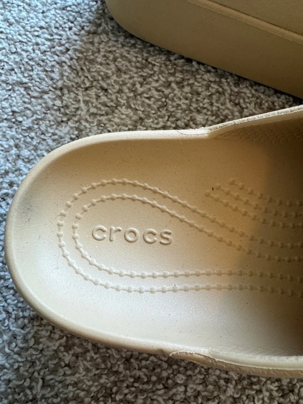 CROCS Dylan Platform Clog beige - Picture 2 of 6